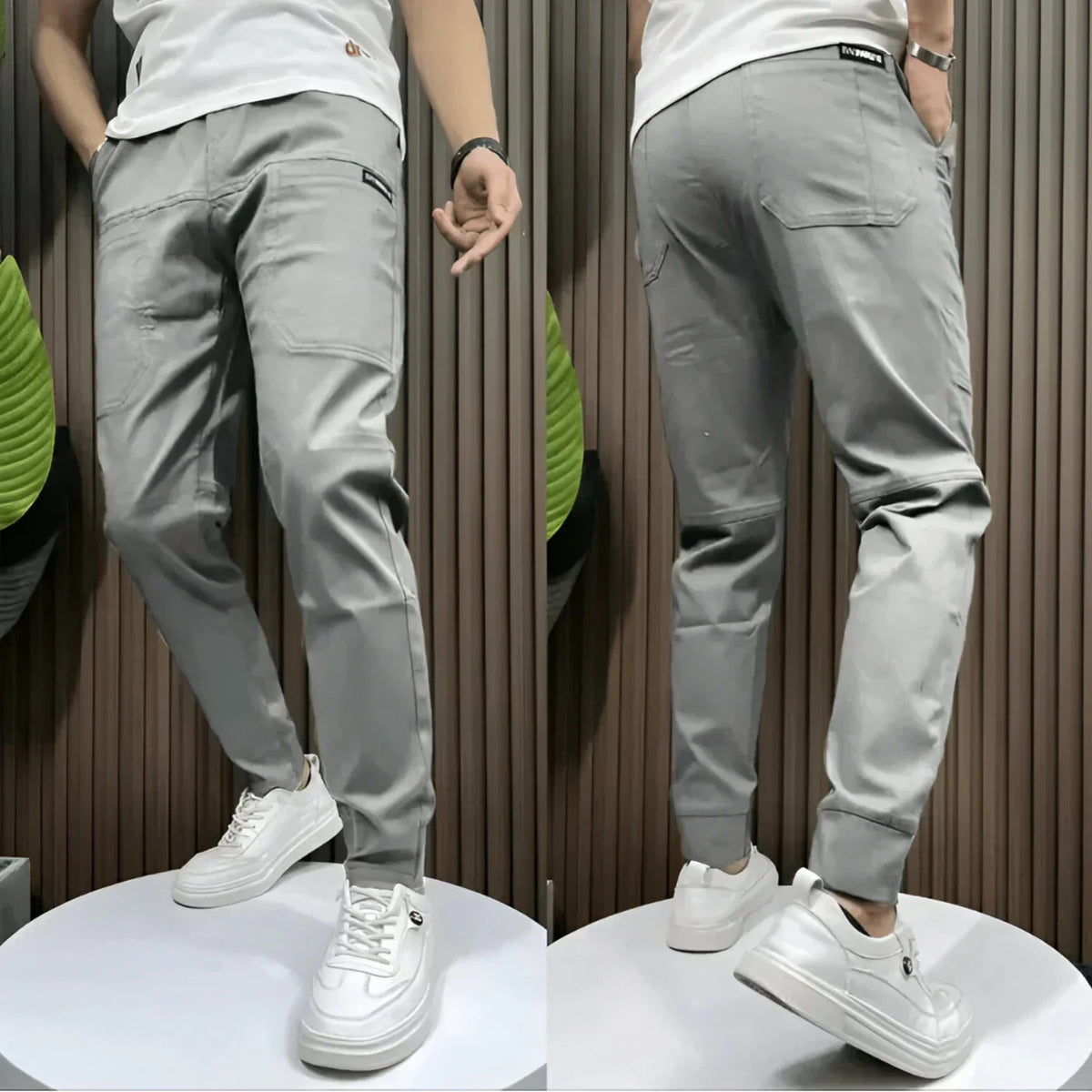 GUSTAVO | Calça cargo elástica