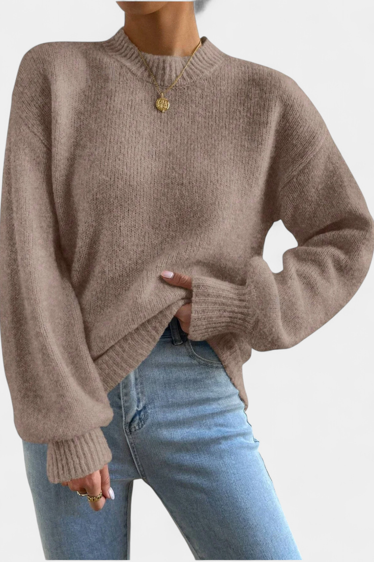 VALENTINA | Suéter com mangas bufantes