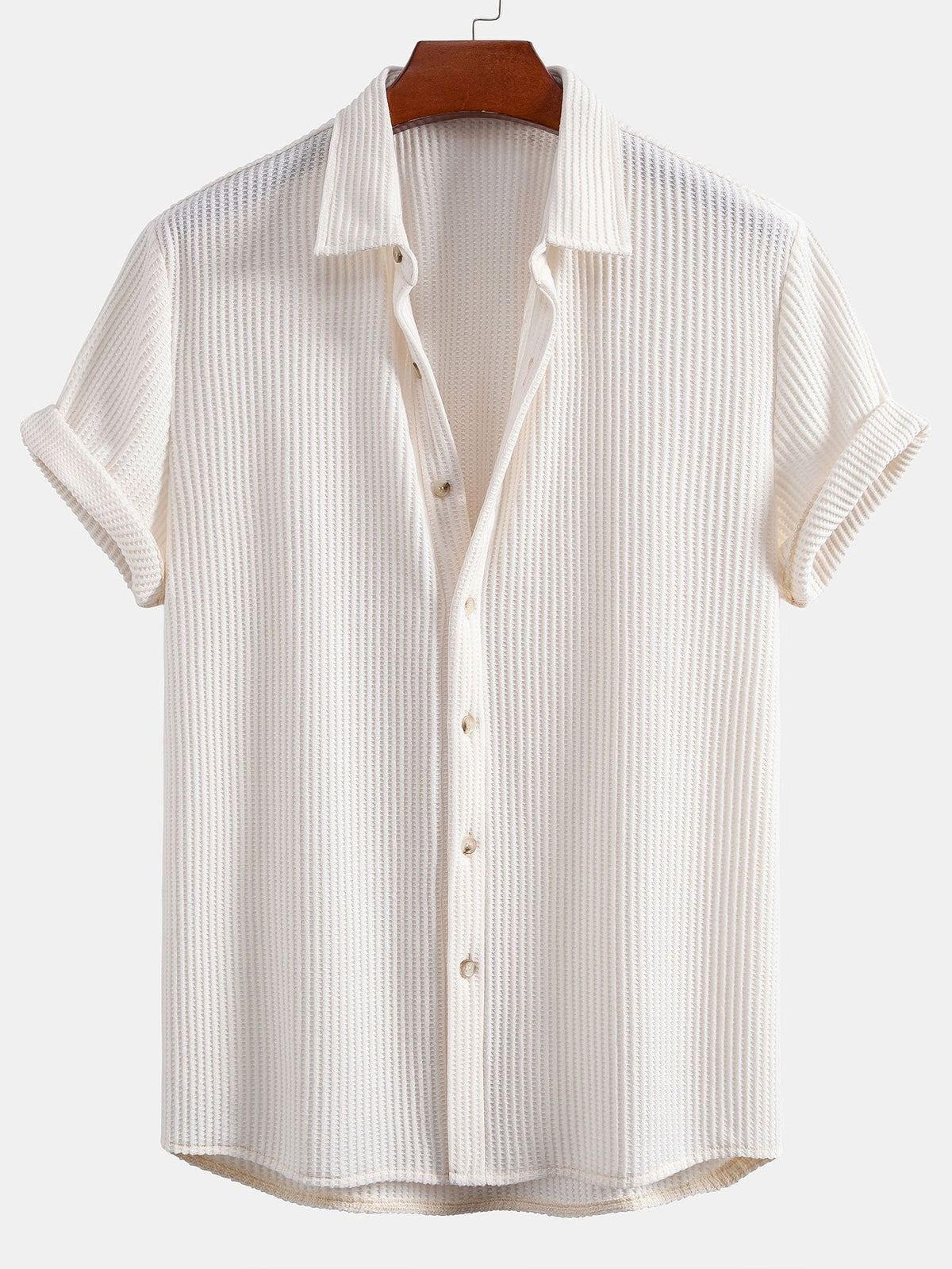 ALICE | Camisa com textura e botões