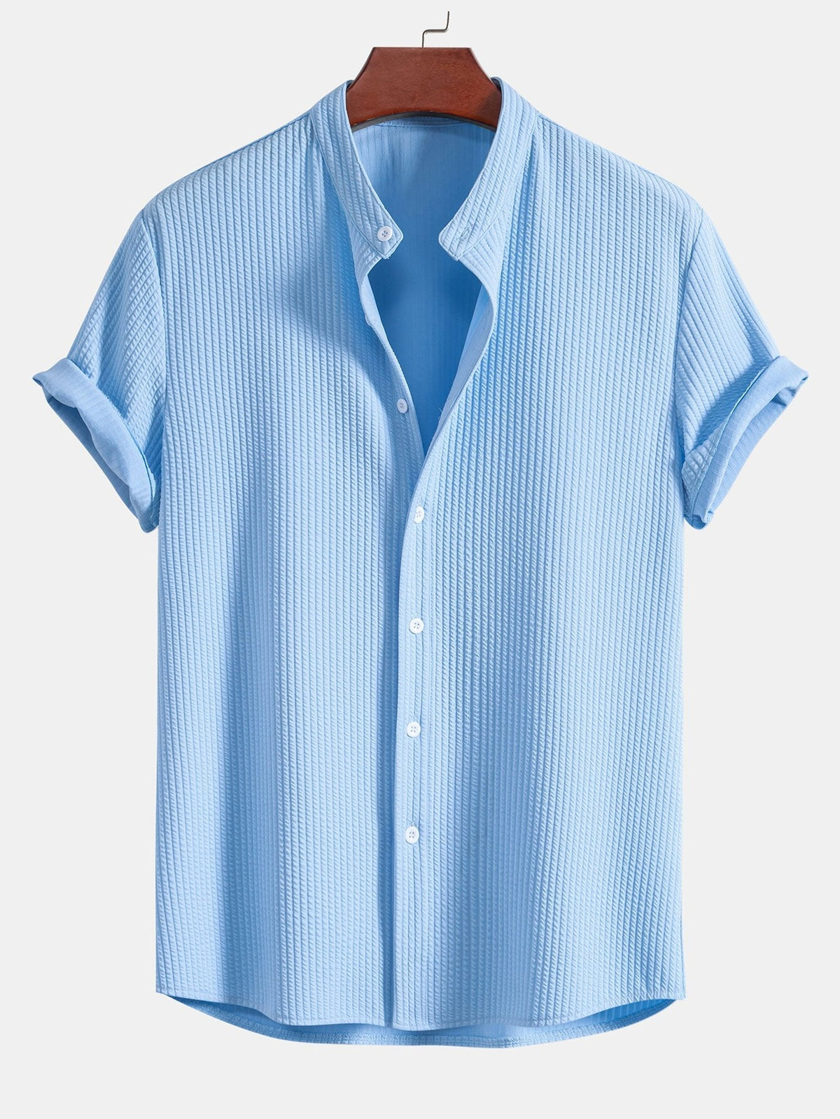 MANUELA | Camisa de gola alta ajustada