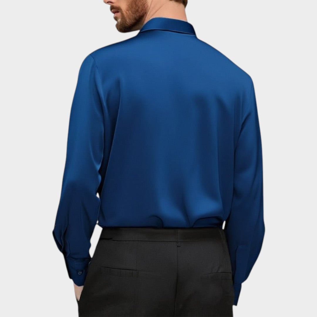 NICOLAS | Camisa sem amassados de corte slim
