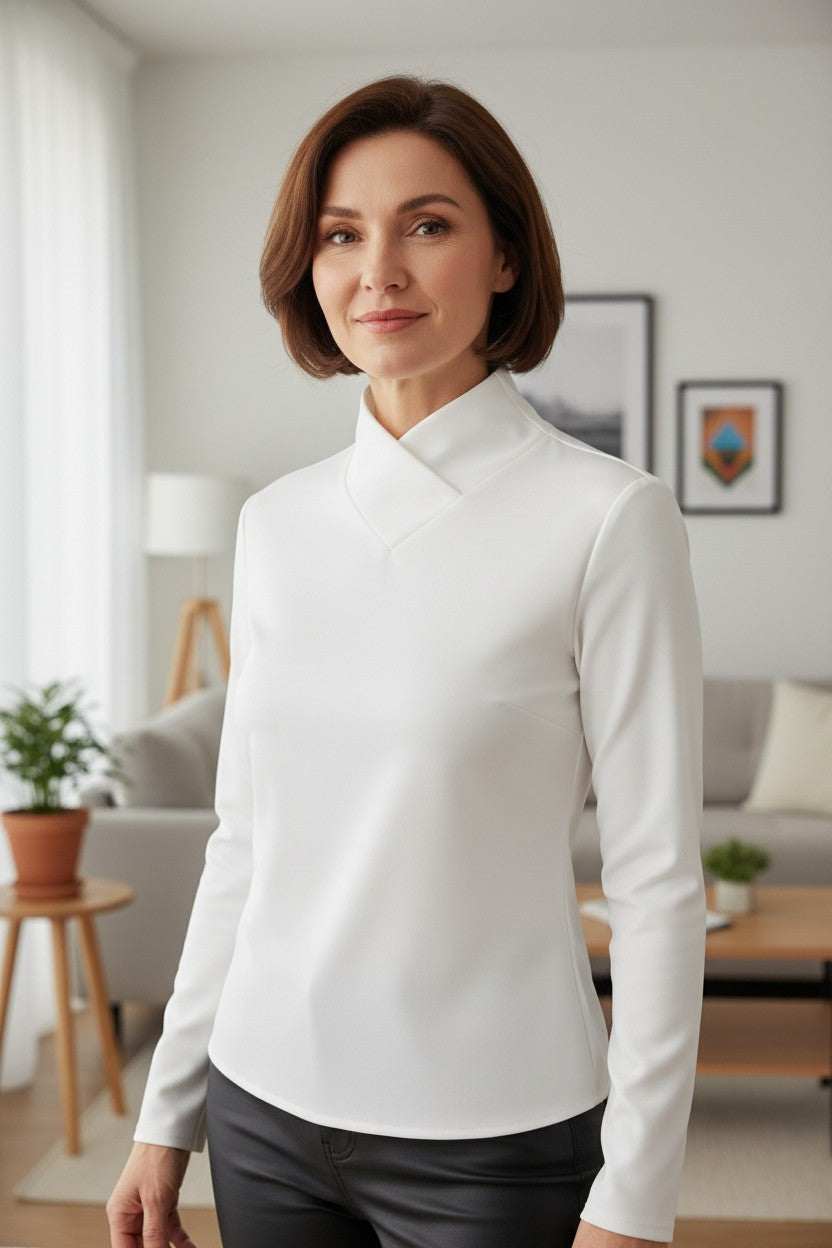 SARA | Blusa de gola alta