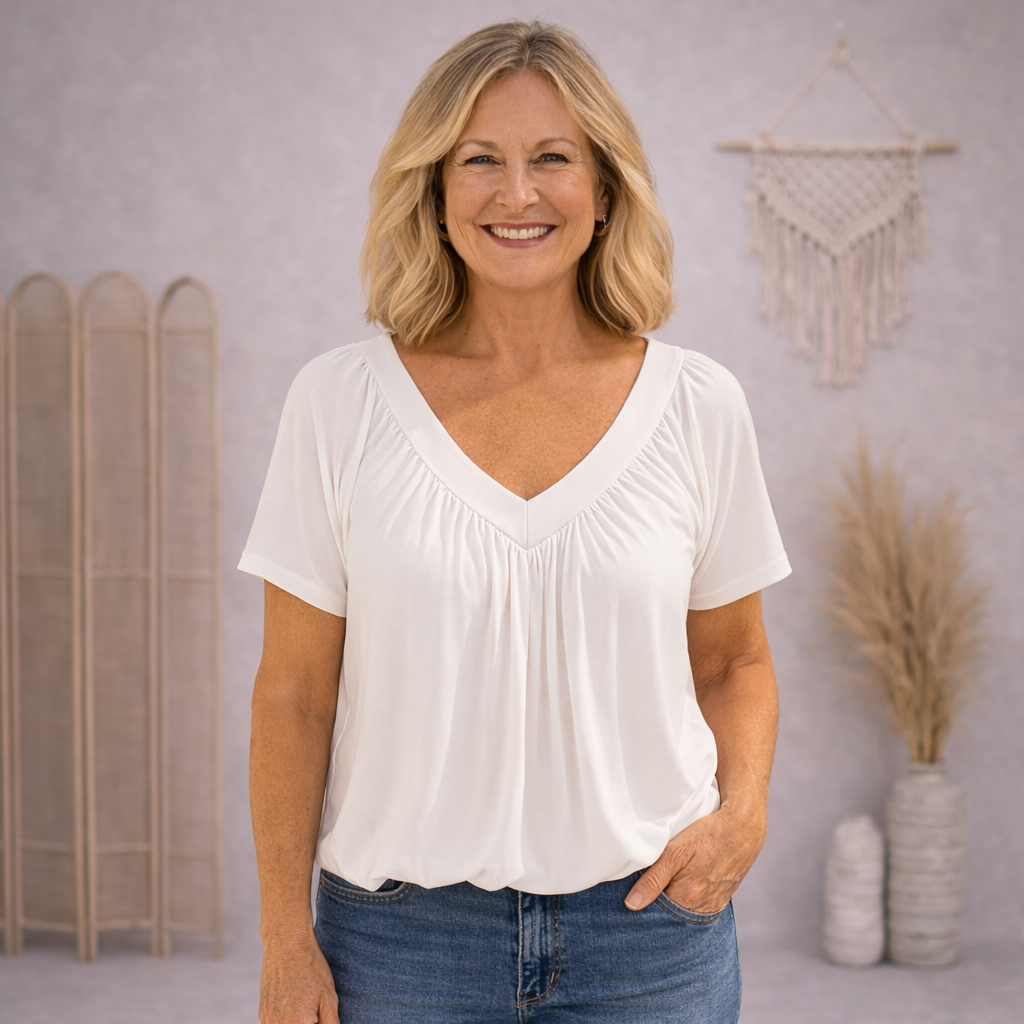 MABEL | Blusa com caimento amplo