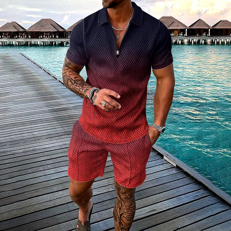 MARCOS | Conjunto com shorts estampado