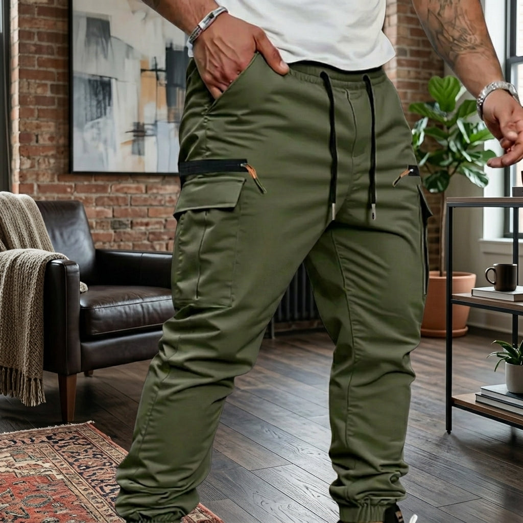 LUCAS | Calça jogger cargo elástica