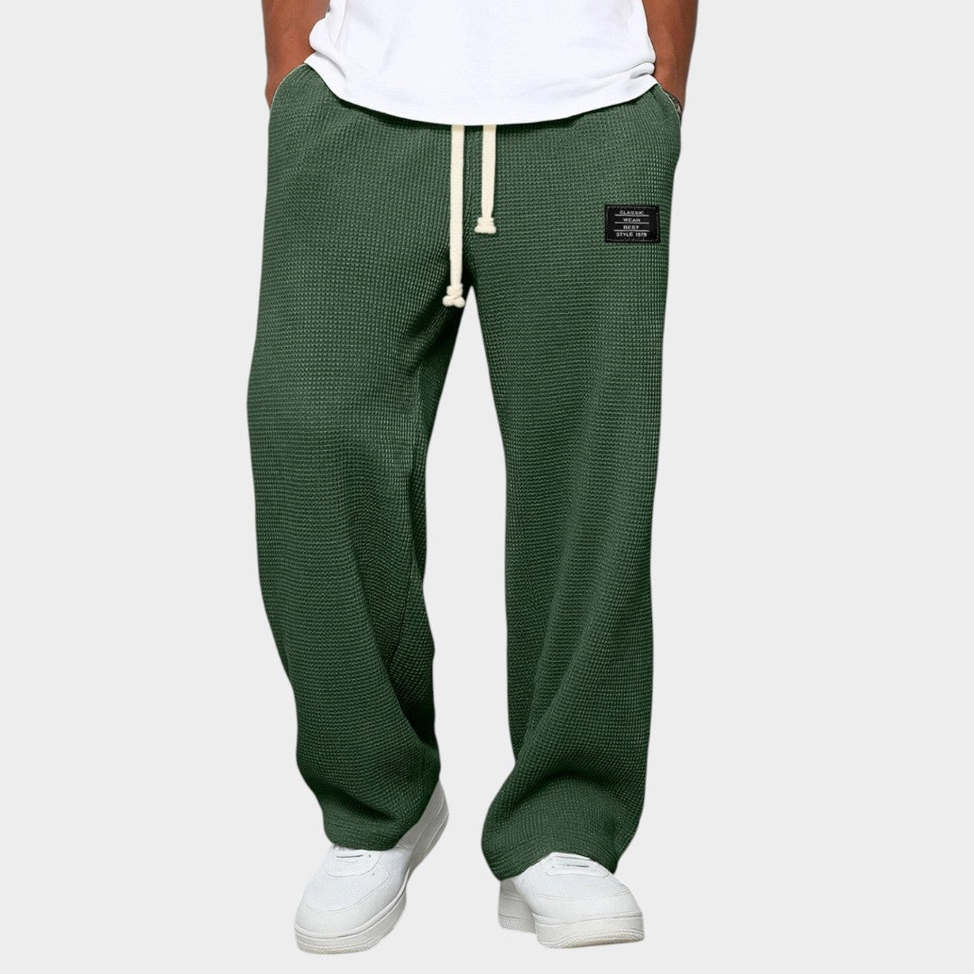 SAMUEL | Calça ampla com cintura ajustável