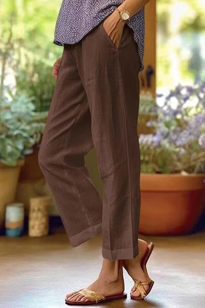 MANUELA | Calça de corte amplo