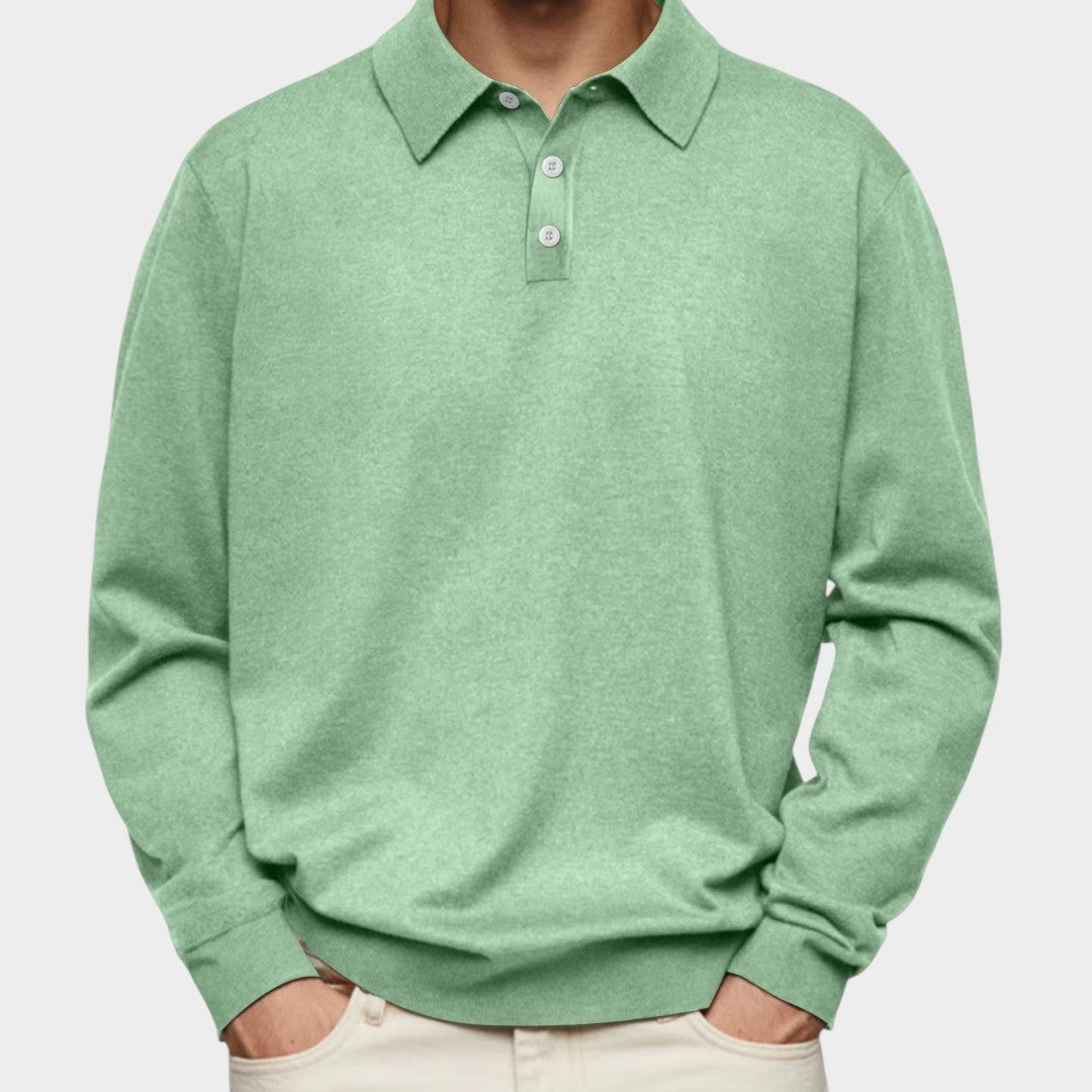 AIDEN | Polo de manga longa