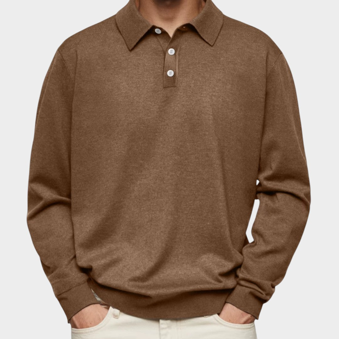 AIDEN | Polo de manga longa