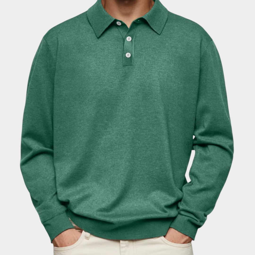 AIDEN | Polo de manga longa