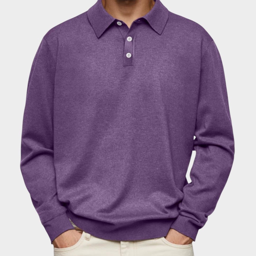 AIDEN | Polo de manga longa
