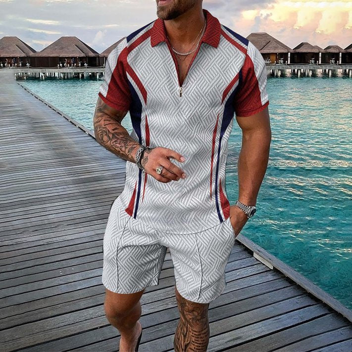 DANIEL | Conjunto com bermuda estampada