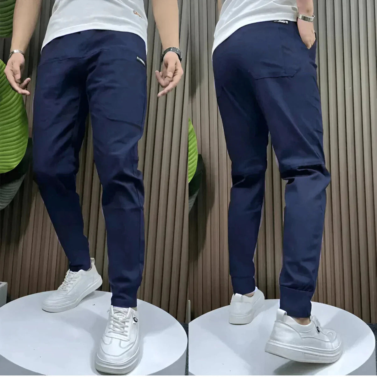 GUSTAVO | Calça cargo elástica